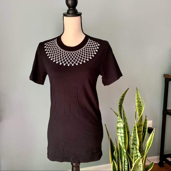 Ruth Bader Ginsburg Jabot Collar Tee • Small - Picture 2 of 4